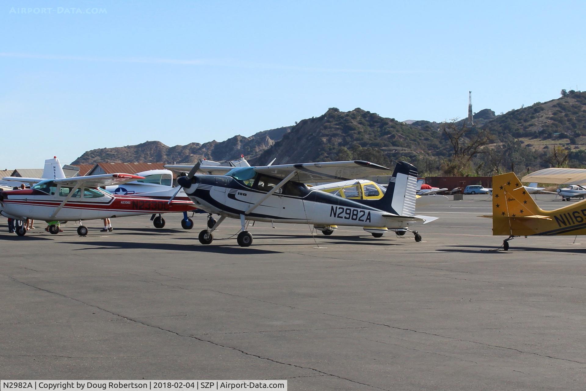 N2982A, 1953 Cessna 180 C/N 30182, 1953 Cessna 180, Continental O-470 225 Hp