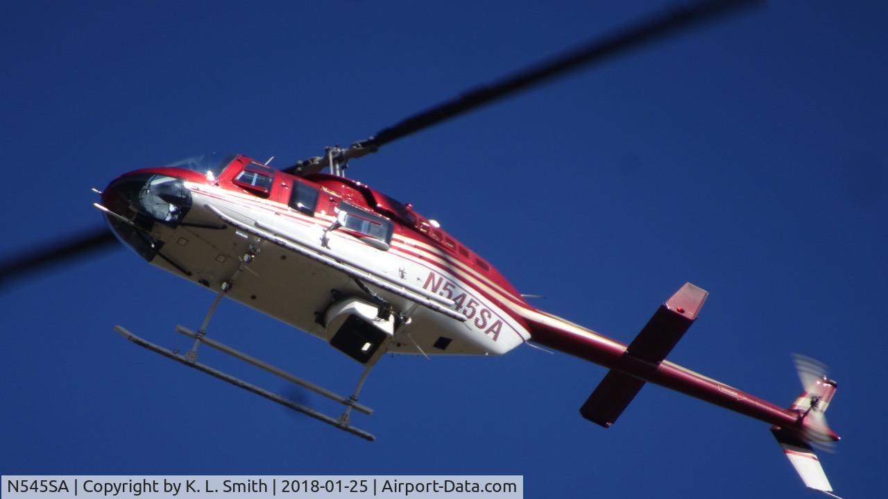 N545SA, 1983 Bell 206L-3 LongRanger III C/N 51063, Captured while doing line surveys for SDG&E.