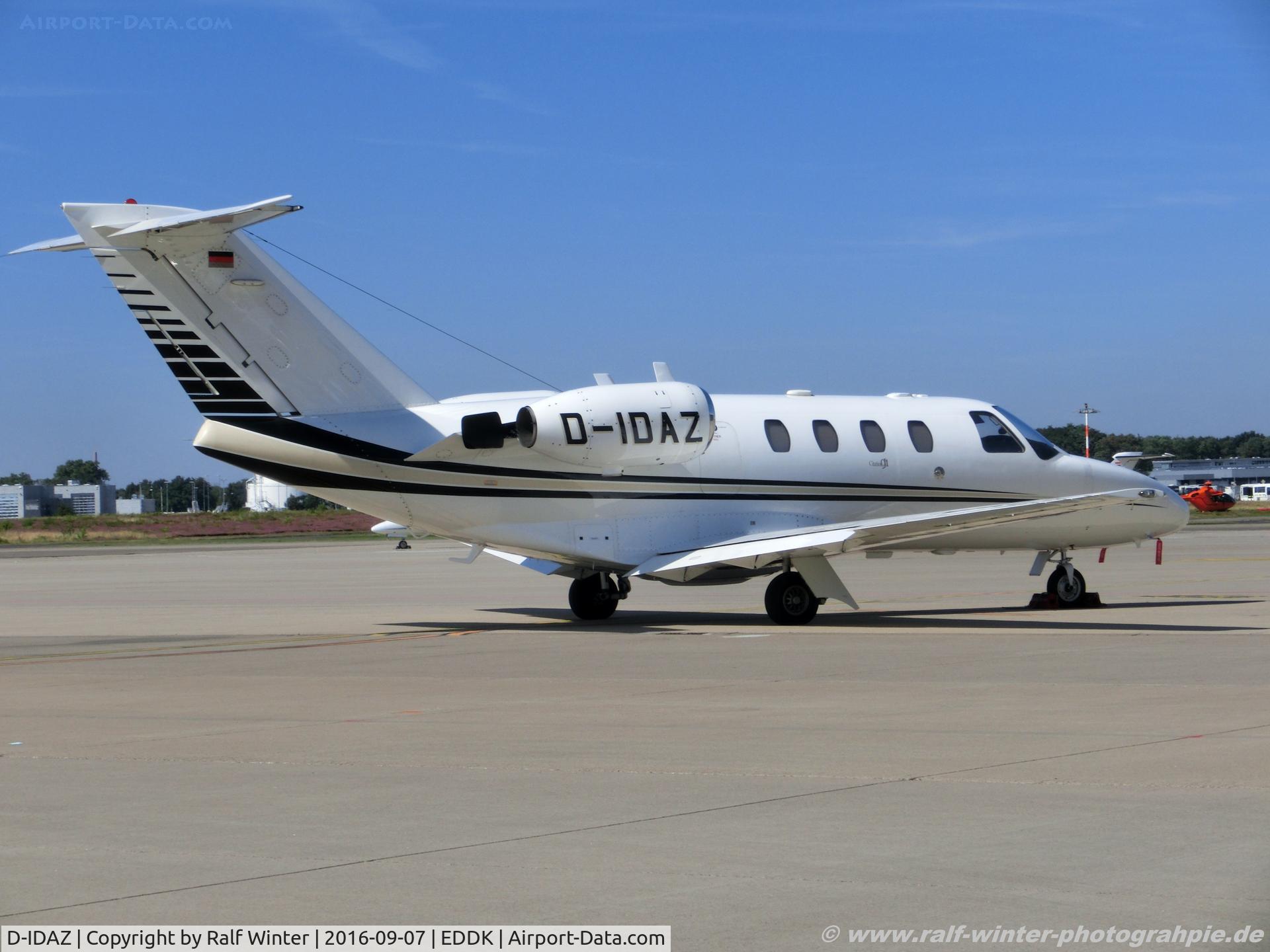 D-IDAZ, 2000 Cessna 525 CitationJet CJ1 C/N 525-0389, Cessna 525 CitationJet 1 - Donau Air Service - 525-0389 - D-IDAZ - 07.09.2016 - CGN