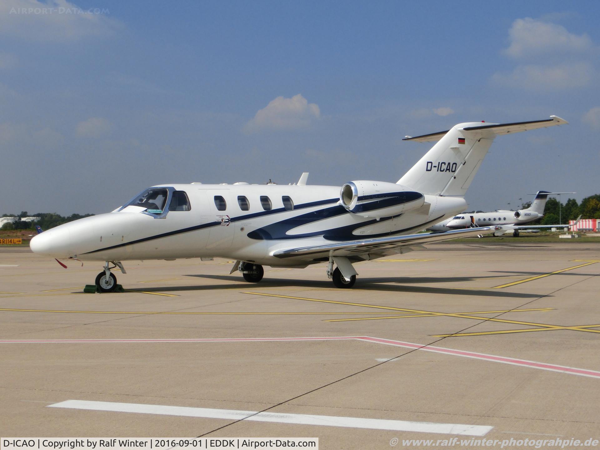 D-ICAO, 2007 Cessna 525 CitationJet CJ1+ C/N 525-0642, Cessna 525 CitationJet CJ1+ - Lothringen Aero Service - 525-0642 - D-ICAO - 01.09.2016 - CGN