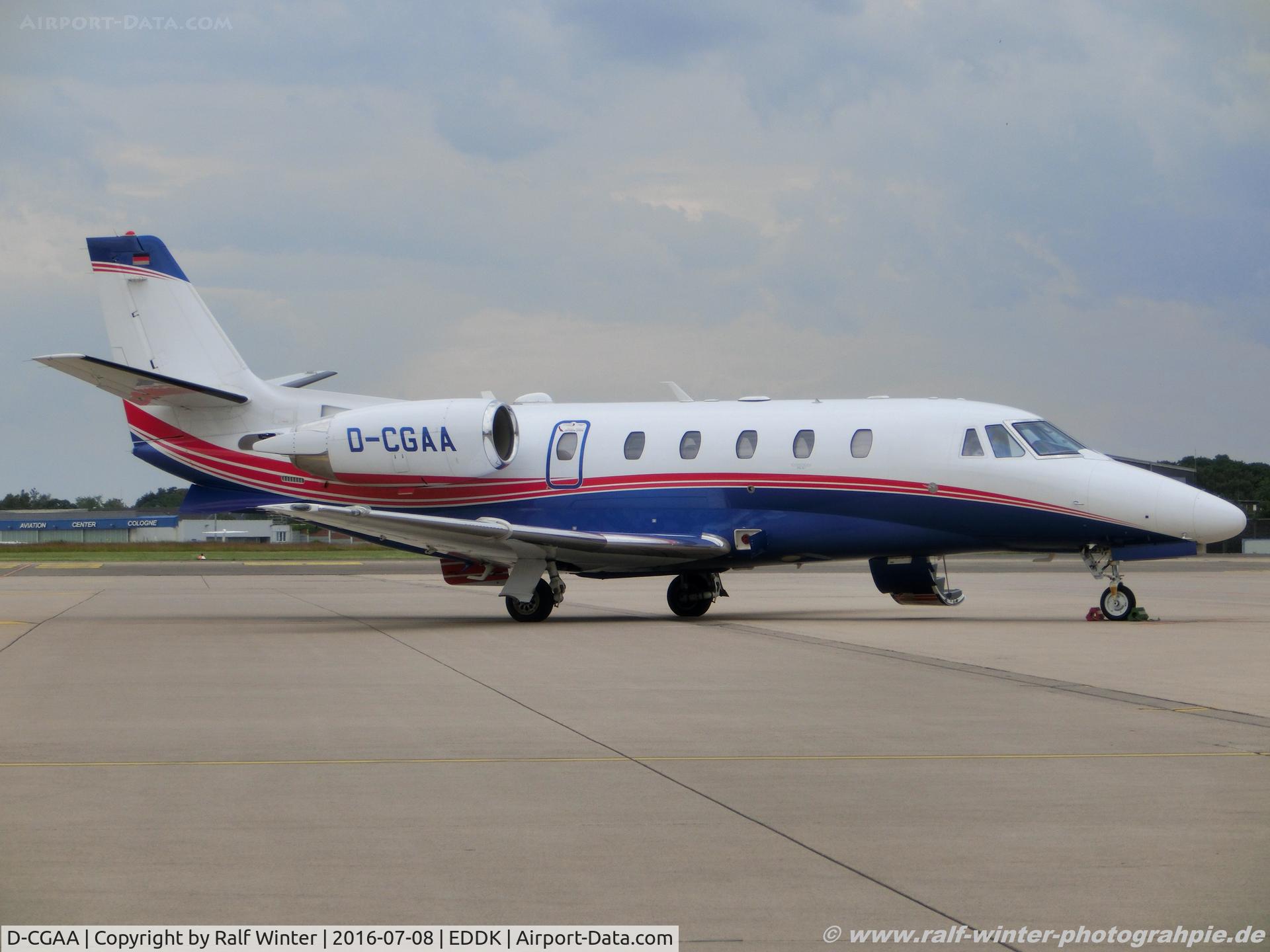 D-CGAA, 2014 Cessna 560 Citation Excel XLS+ C/N 560-6173, Cessna 560XL Citation XLS+ - AHO Air Hamburg - 560-6173 - D-CGAA - 08.07.2016 - CGN