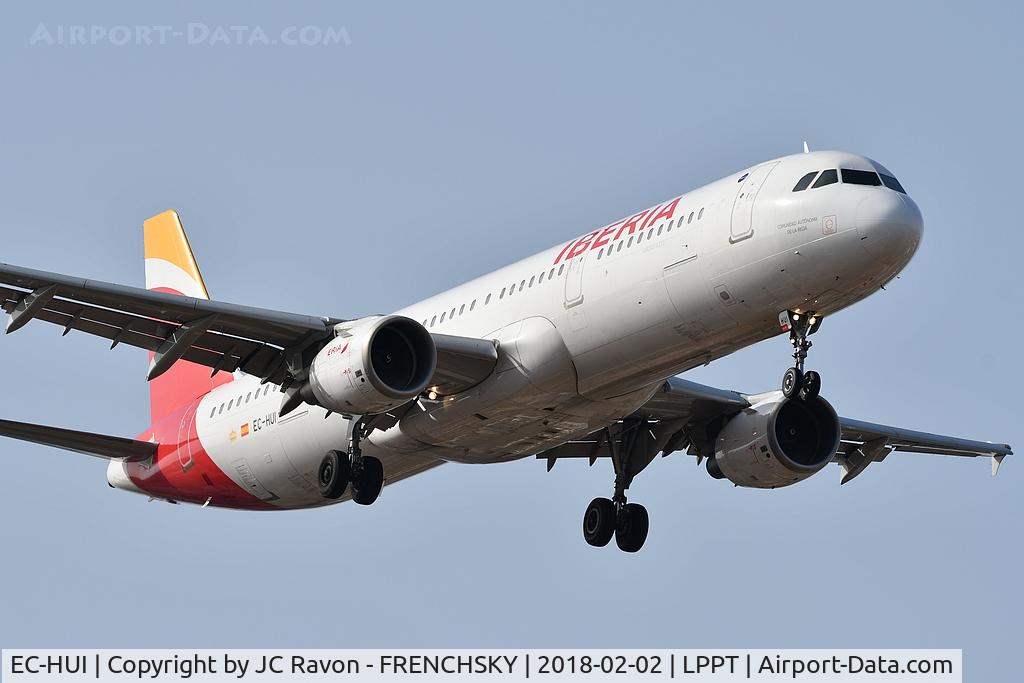 EC-HUI, 1999 Airbus A321-211 C/N 1027, 