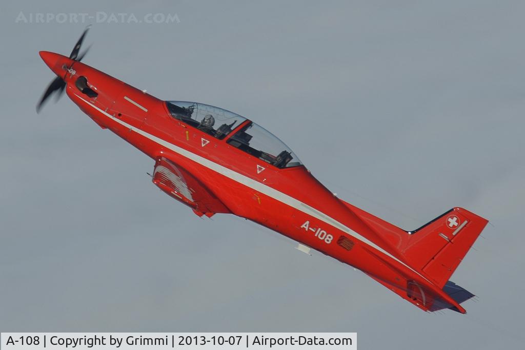 A-108, 2012 Pilatus PC-21 C/N 154, The future of military jet aviation has begun already - Switzerland first, but also Australia, Singapore, the arab peninsula with Jordan / Qatar / Saudi Arabia and UAE, France and the UK (QinetiQ ordered two) are already state of the art now.