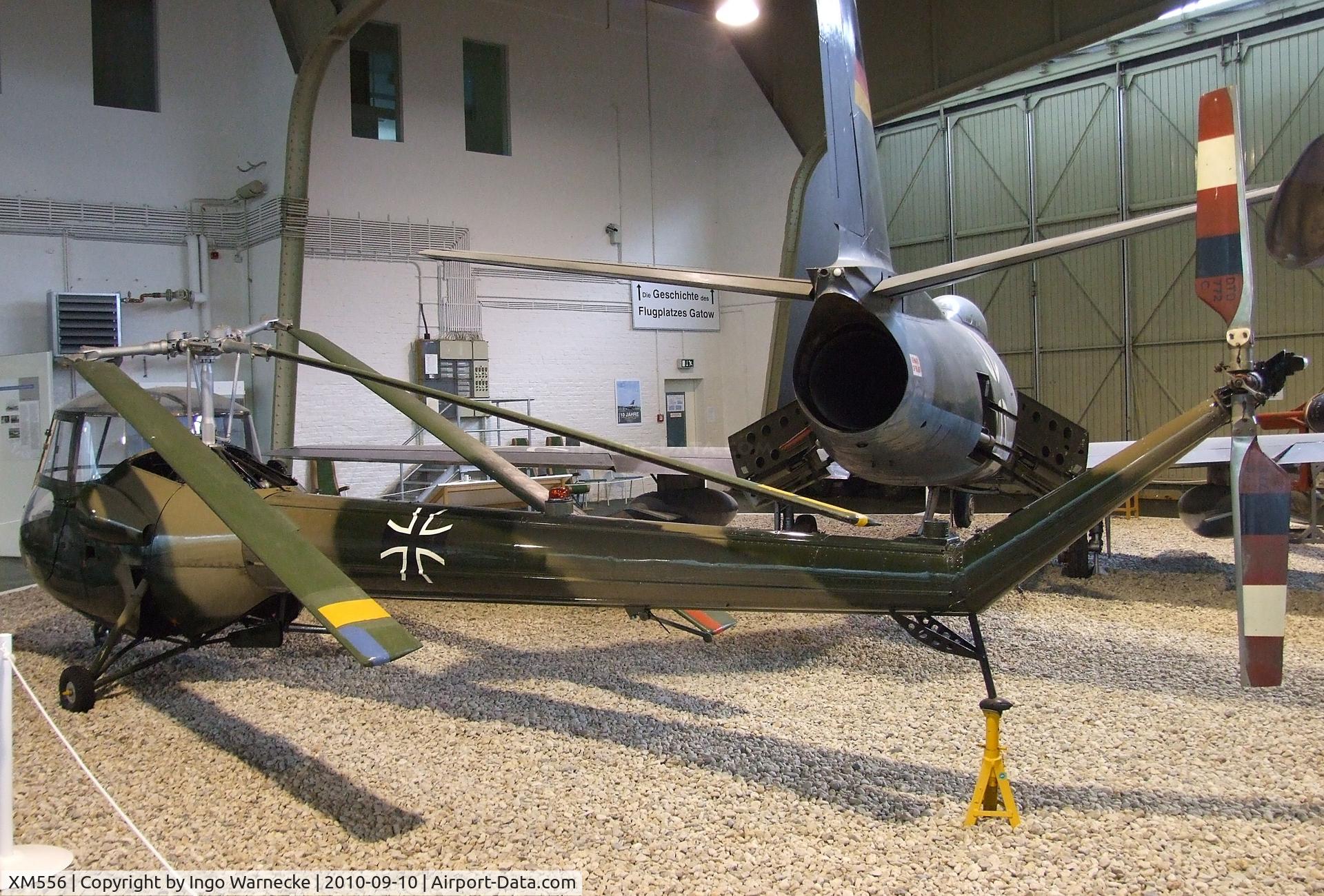 XM556, 1959 Saunders-Roe Skeeter AOP.12 C/N S2/5110, Saunders-Roe Skeeter AOP12 at the Luftwaffenmuseum, Berlin-Gatow