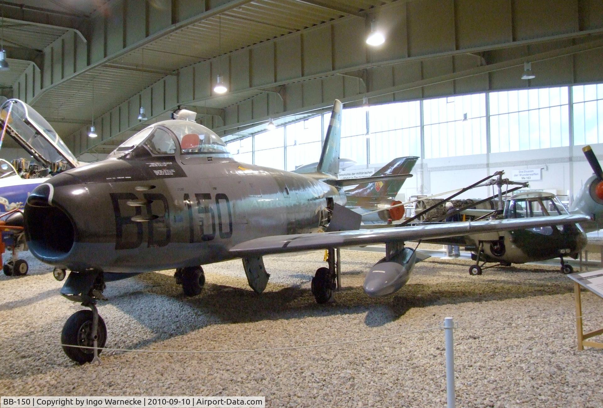 BB-150, Canadair CL-13A Sabre 5 C/N 895, Canadair CL-13A Sabre 5 (F-86) at the Luftwaffenmuseum, Berlin-Gatow