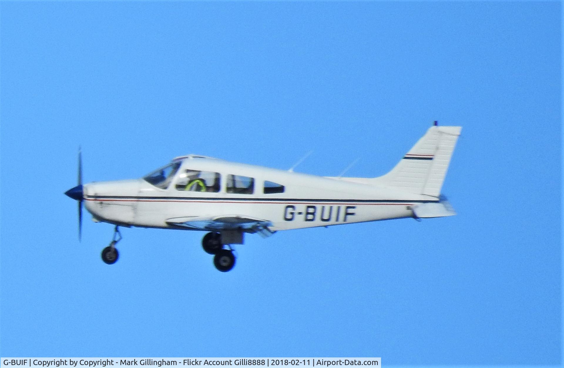 G-BUIF, 1979 Piper PA-28-161 Cherokee Warrior II C/N 28-7916406, Taken from Druridge Ponds Northumberland.