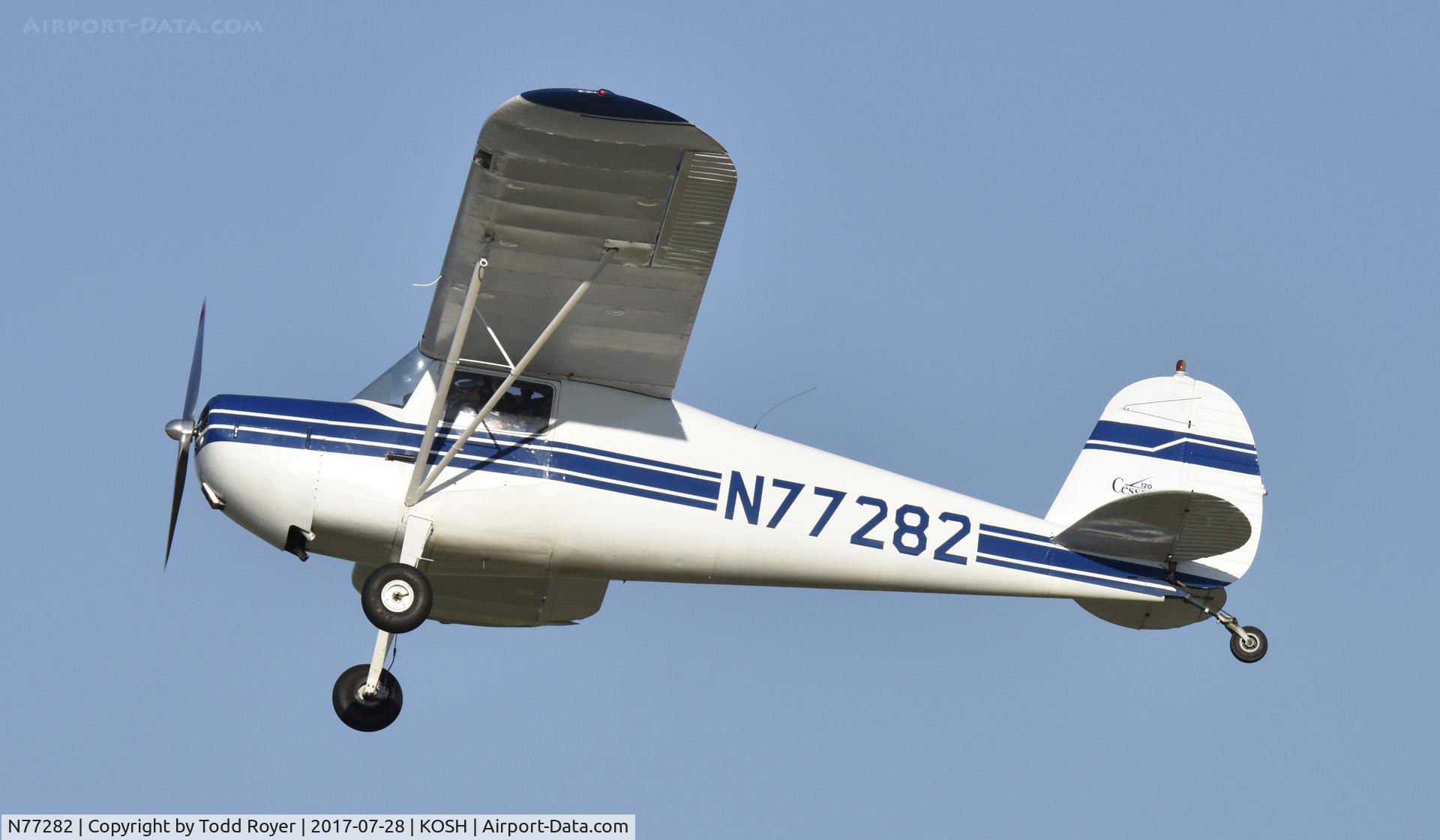 N77282, 1946 Cessna 120 C/N 11724, Airventure 2017
