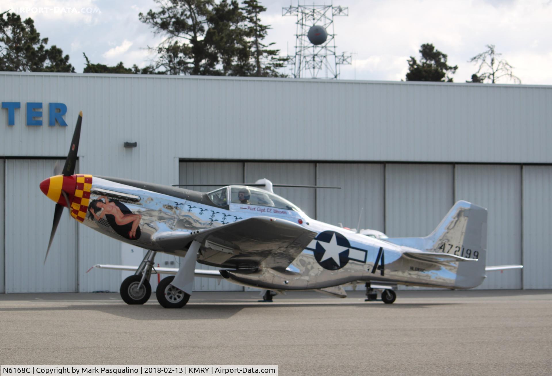 N6168C, 1944 North American P-51D Mustang C/N 44-73704, North American P-51D