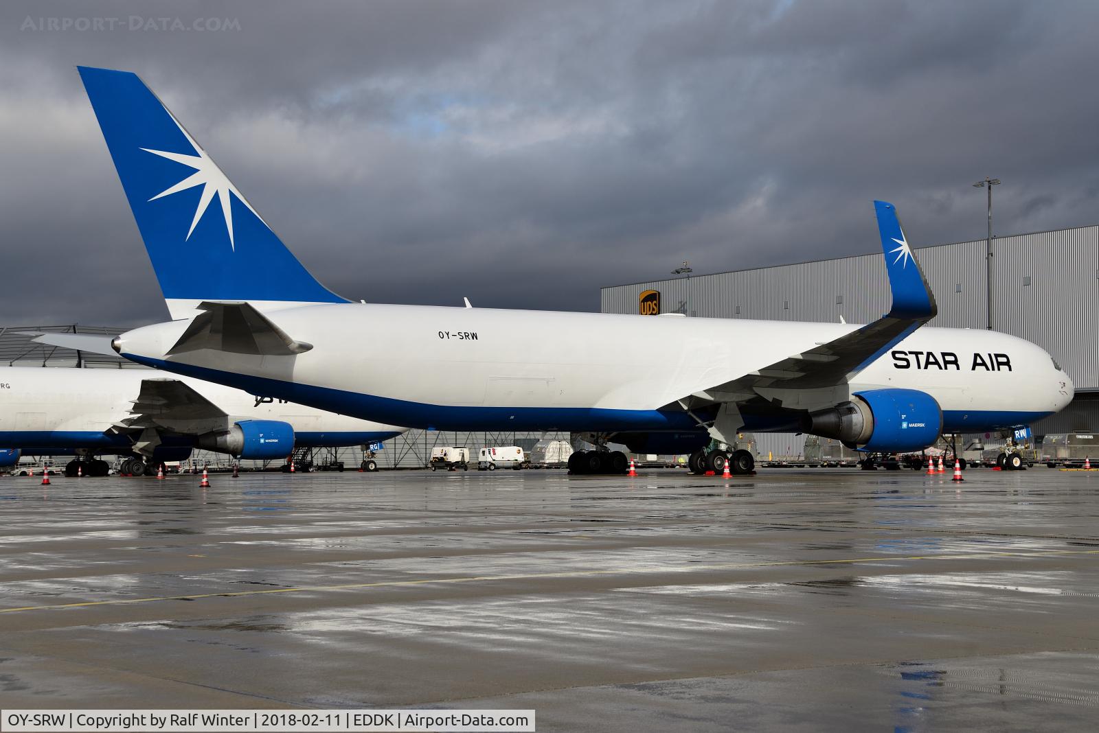 OY-SRW, 2007 Boeing 767-346F C/N 35818, Boeing 767-346F(ER)(WL) - Star Air - 35818 - OY-SRW - 11.02.2018 - CGN