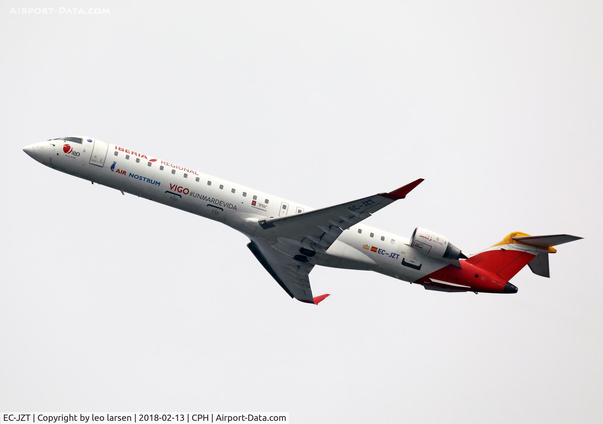 EC-JZT, 2006 Canadair CRJ-900ER (CL-600-2D24) C/N 15113, Copenhagen 13.2.2018