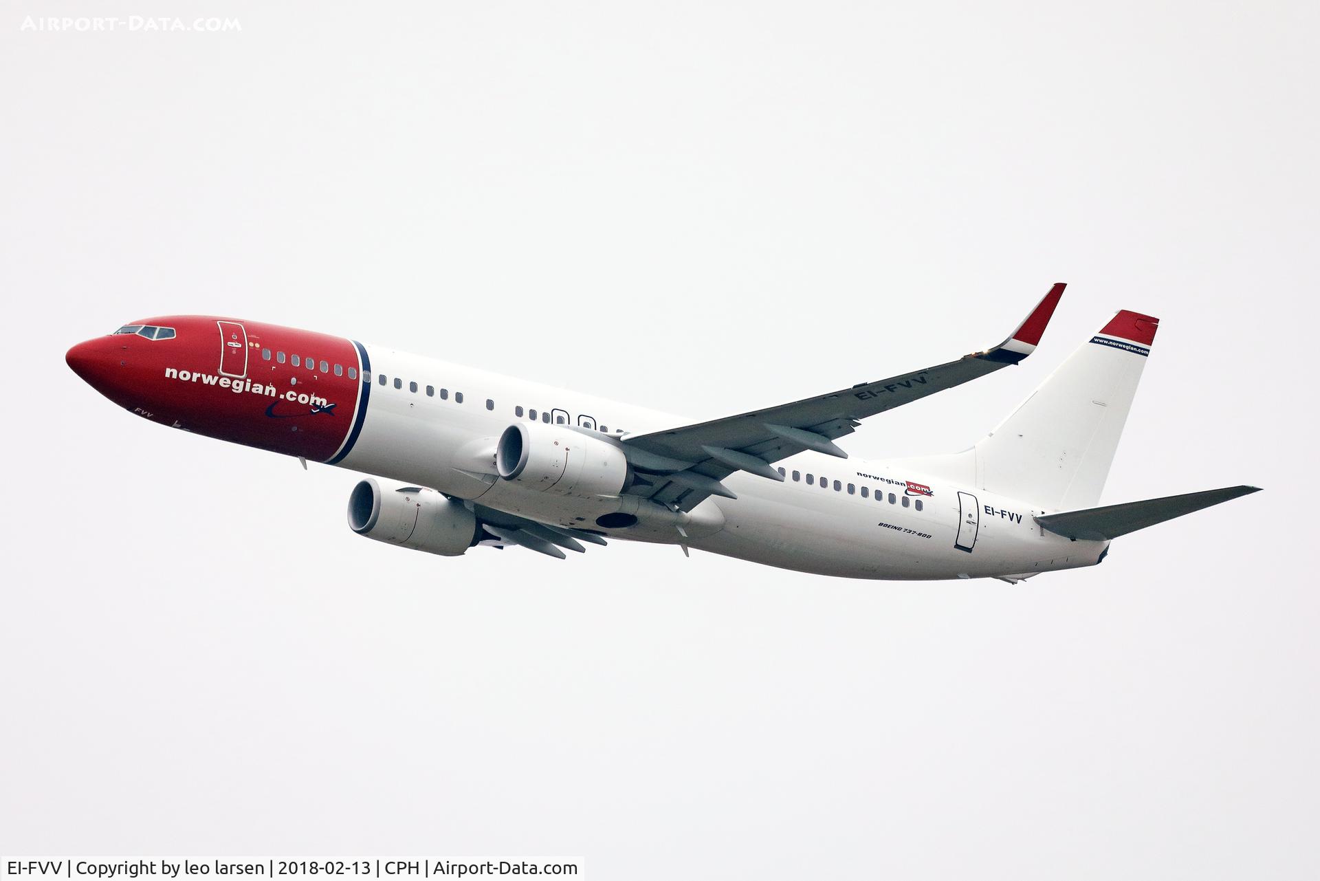 EI-FVV, 2017 Boeing 737-8JP C/N 42281, Copenhagen 13.2.2018