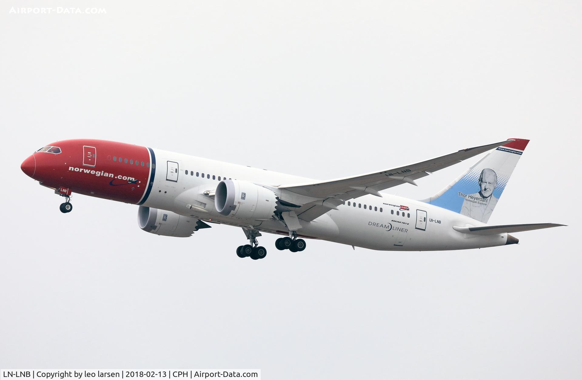LN-LNB, 2013 Boeing 787-8 Dreamliner Dreamliner C/N 35305, Copenhagen 13.2.2018