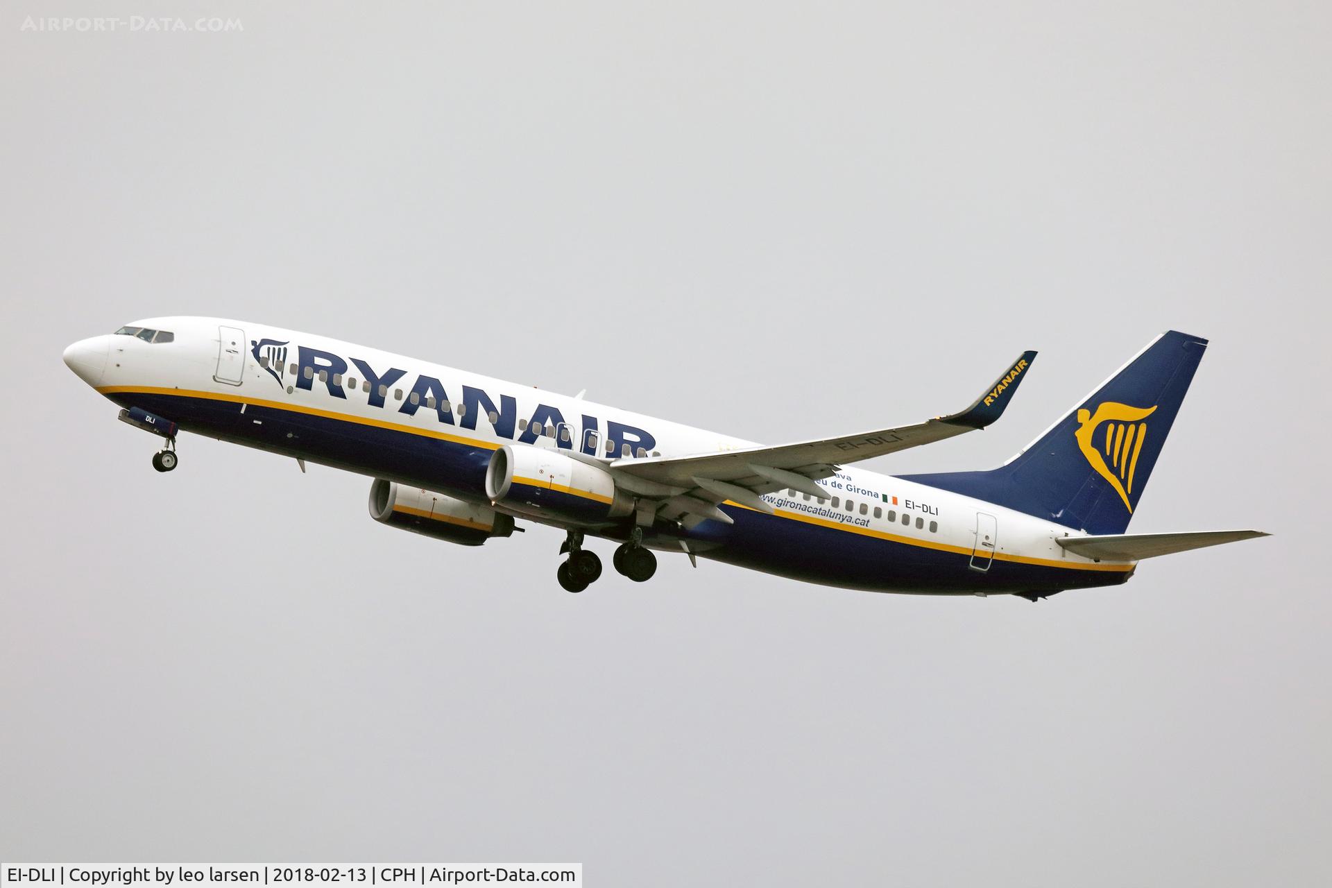 EI-DLI, 2006 Boeing 737-8AS C/N 33591, Copenhagen 13.2.2018