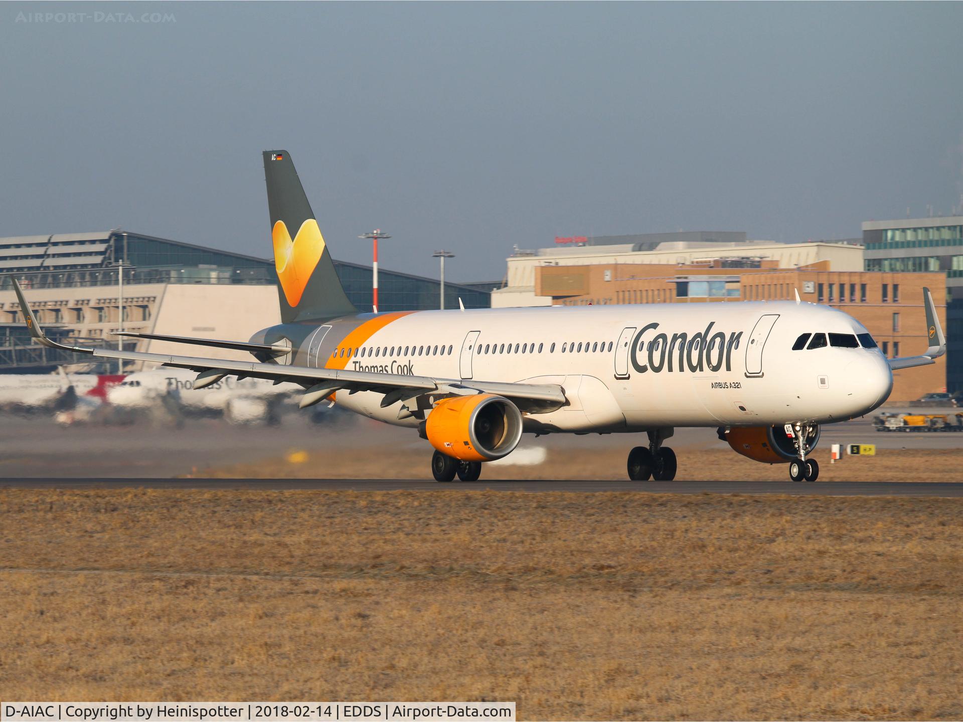D-AIAC, 2014 Airbus A321-211 C/N 5969, D-AIAC at Stuttgart Airport.