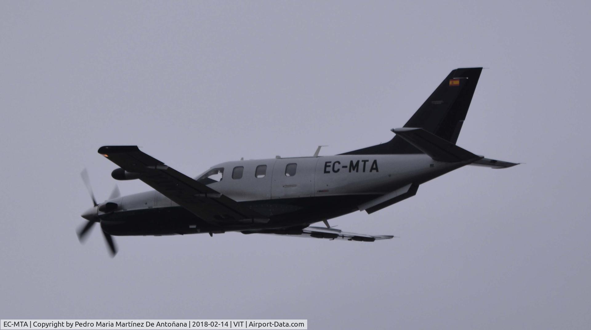 EC-MTA, 2008 Socata TBM-700 (850) C/N 479, Foronda - Vitoria-Gasteiz - España