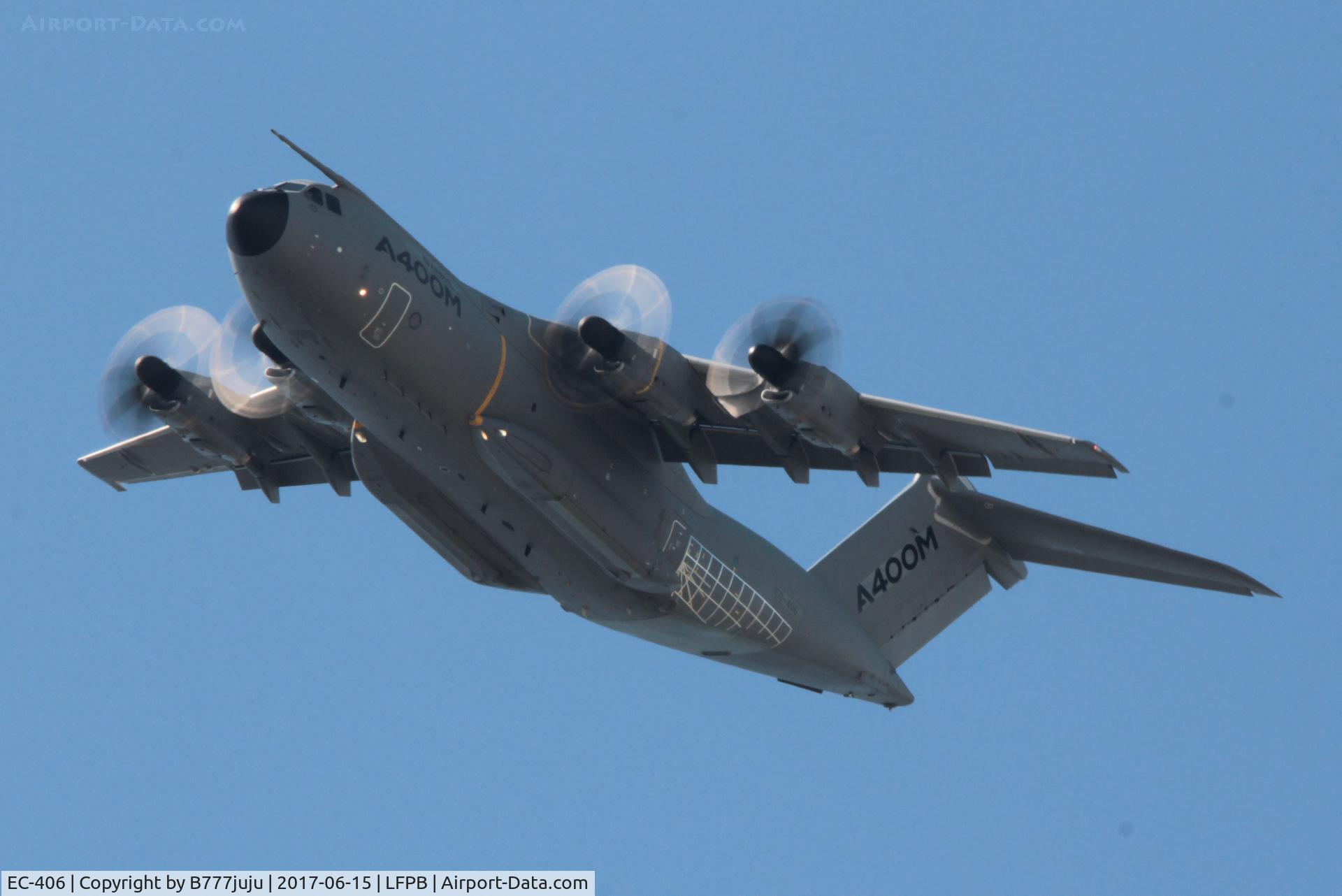 EC-406, 2011 Airbus A400M-180 Atlas C/N 006, at SIAE 2017