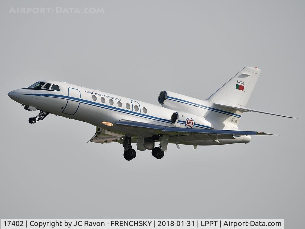 17402, 1990 Dassault Falcon 50 C/N 198, FAP Força Aérea Portuguesa