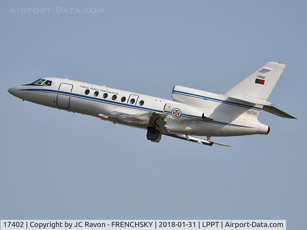 17402, 1990 Dassault Falcon 50 C/N 198, FAP Força Aérea Portuguesa