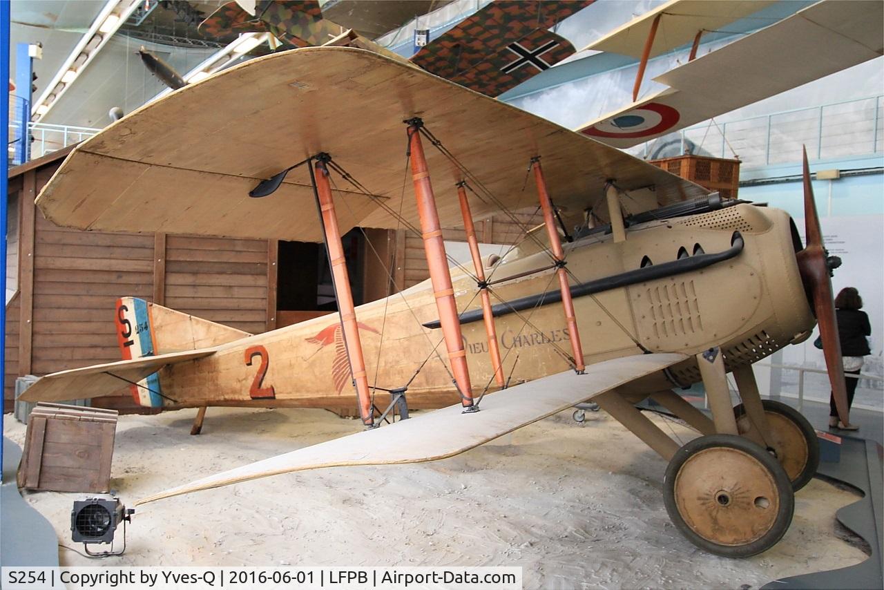 S254, SPAD S-VII C/N 254, SPAD S-VII, Air & Space Museum Paris-Le Bourget Airport (LFPB-LBG)