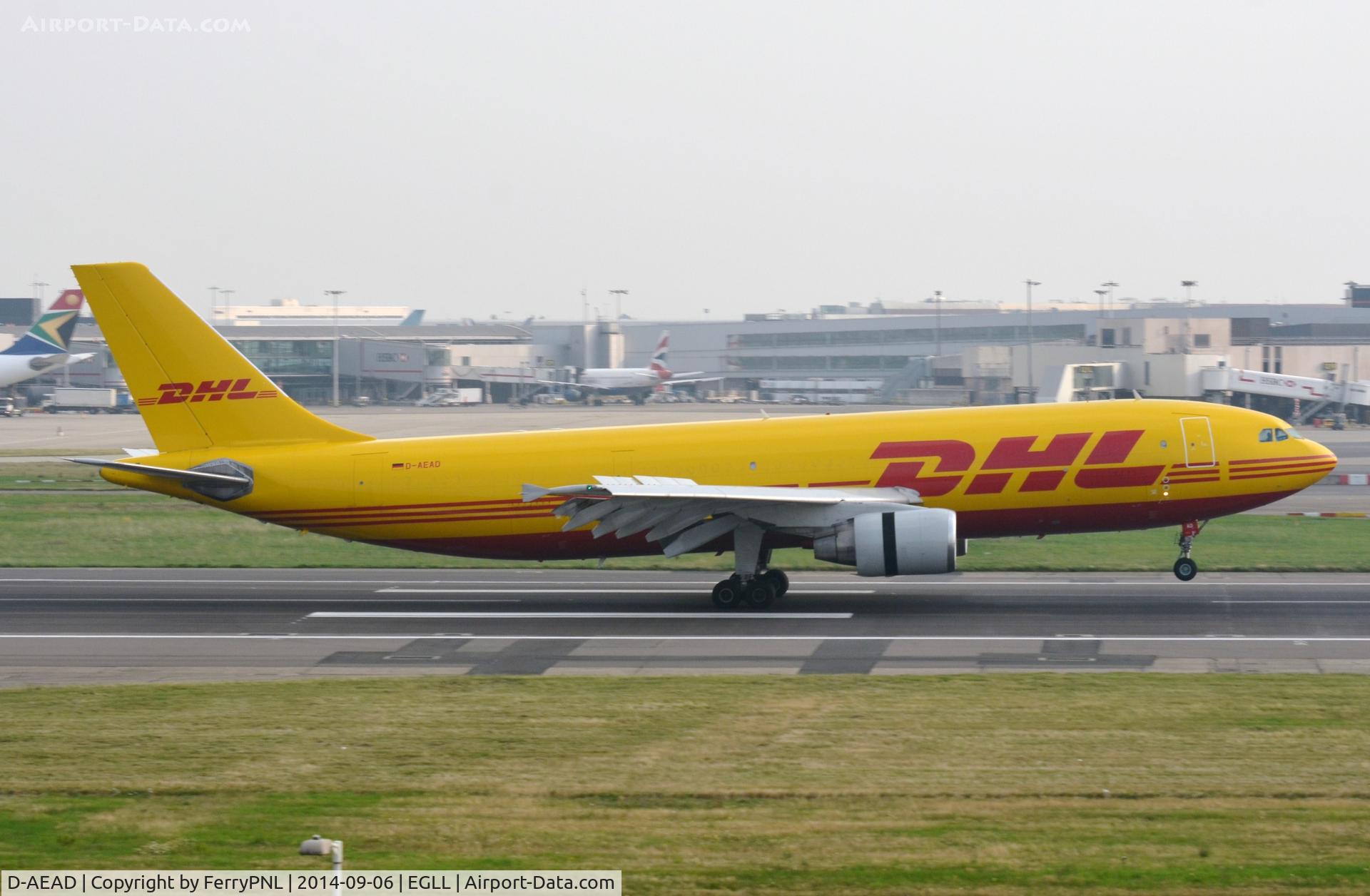 D-AEAD, 1991 Airbus A300B4-622R(F) C/N 617, Landing of DHL A306F
