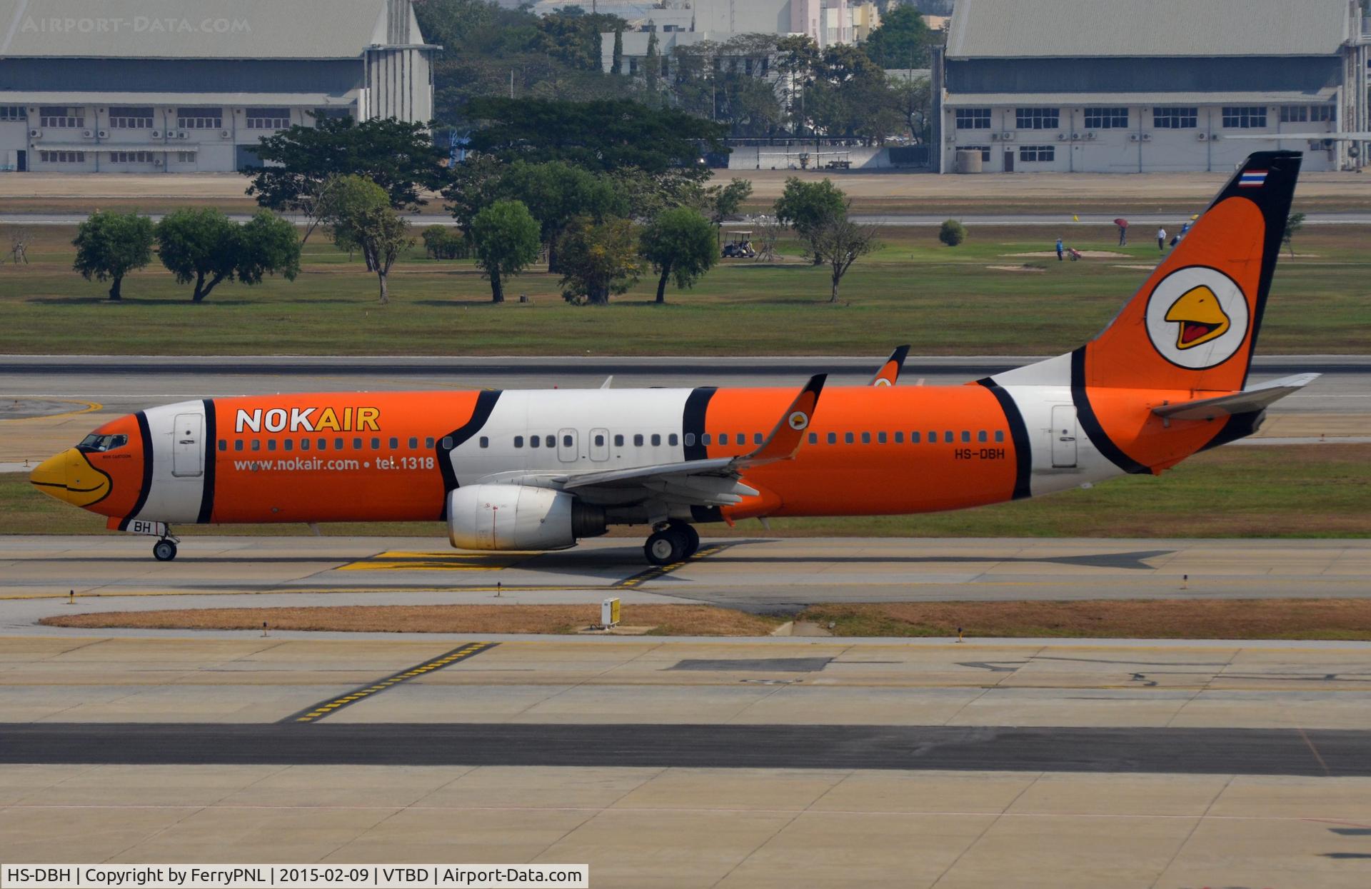 HS-DBH, 2002 Boeing 737-83N C/N 32614, Orange Nok Air B738