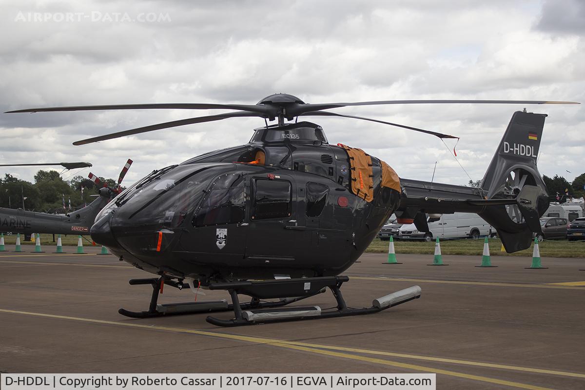 D-HDDL, 2015 Eurocopter EC-135P2+ C/N 1200, Royal International Air Tattoo 2017