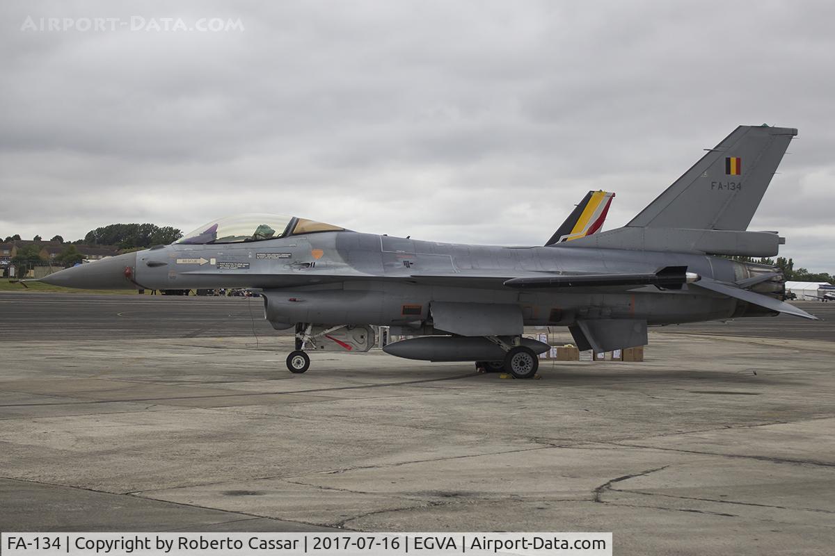 FA-134, SABCA F-16AM Fighting Falcon C/N 6H-134, Royal International Air Tattoo 2017
