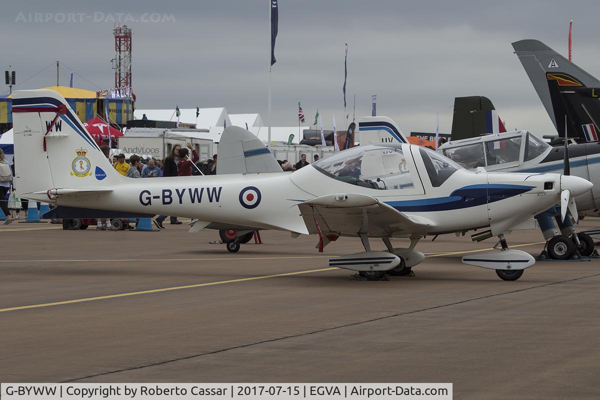 G-BYWW, 2001 Grob G-115E Tutor T1 C/N 82157/E, Royal International Air Tattoo 2017