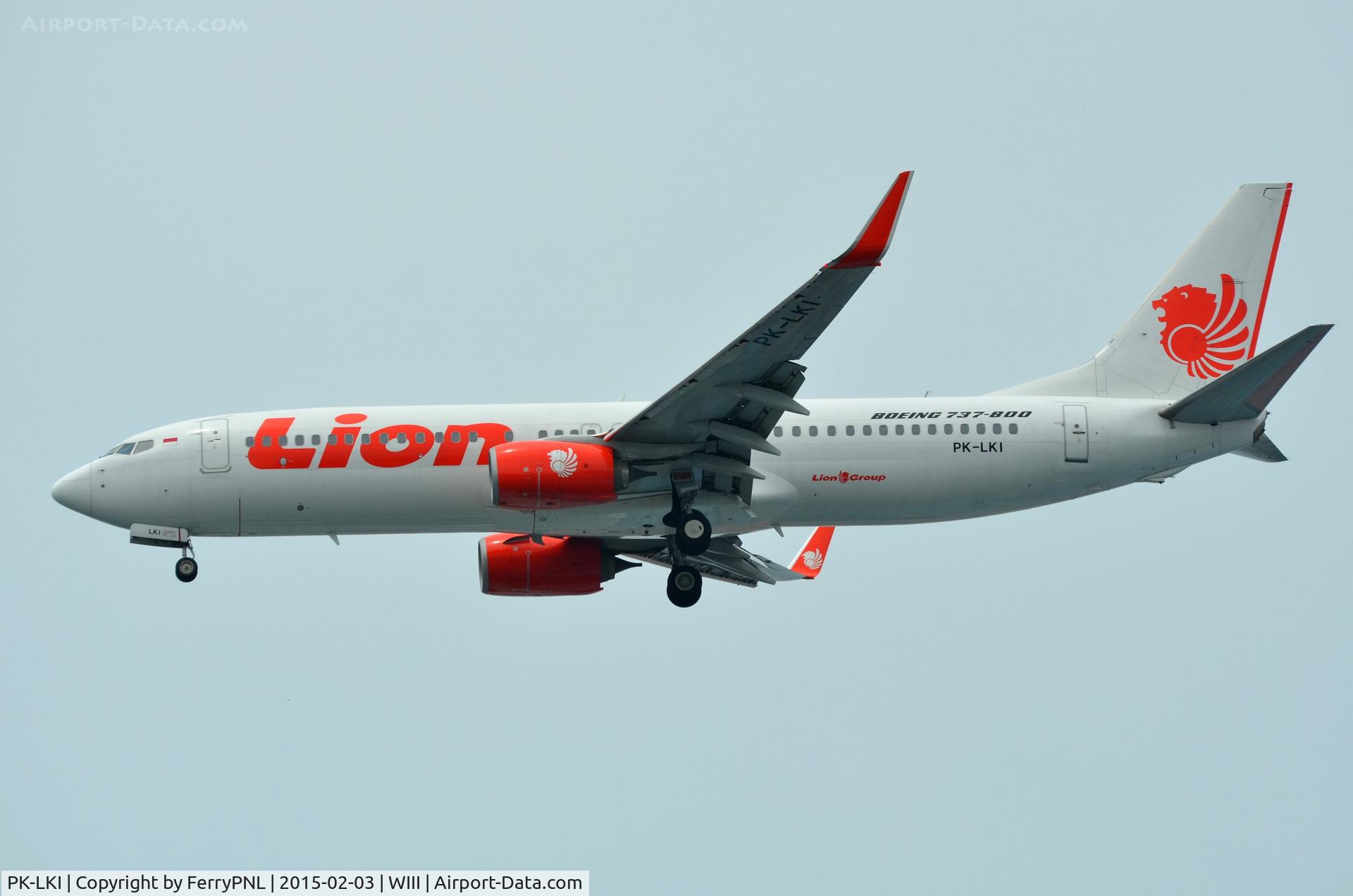 PK-LKI, 2012 Boeing 737-9GP/ER C/N 38724, Lion Air B739 on short finals.