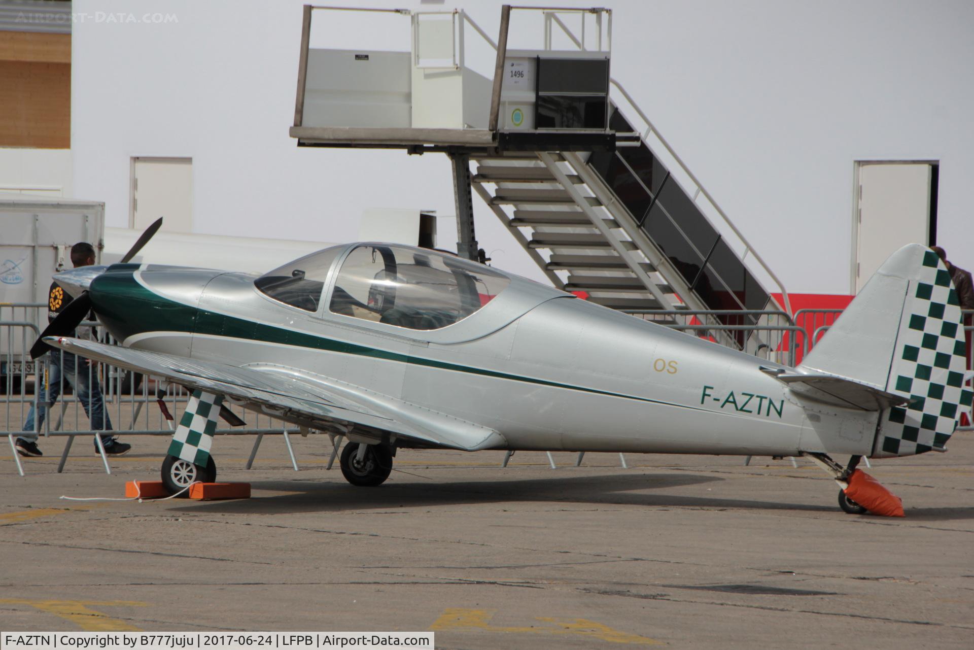 F-AZTN, 1946 Globe GC-1B Swift C/N 1151, on display at SIAE 2017