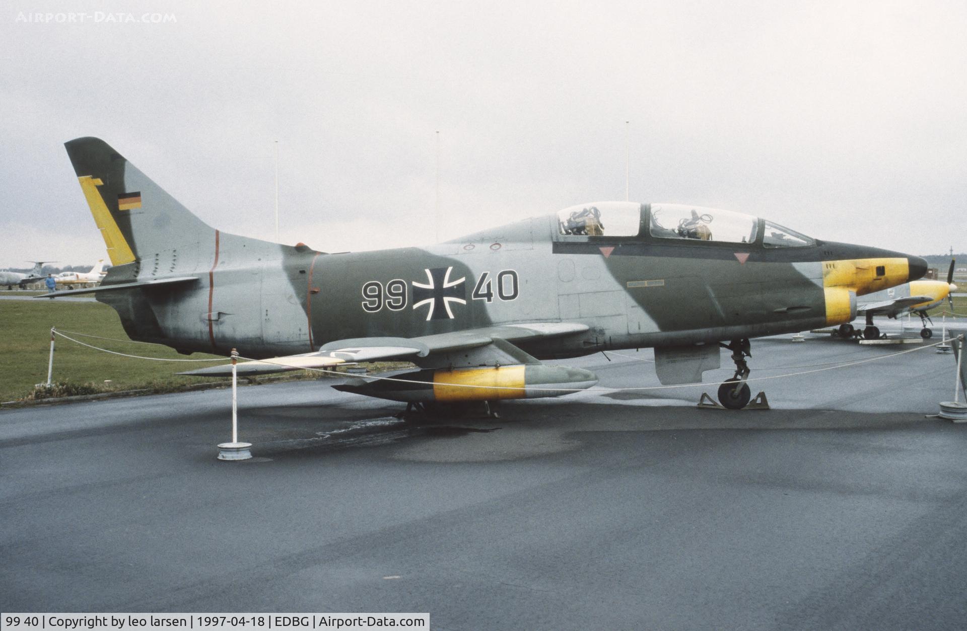 99 40, Fiat G-91T/3 C/N D621, Berlin-Gatow museum 18.4.1997
