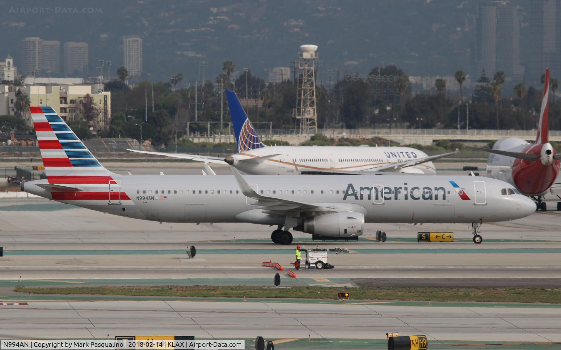N994AN, 2016 Airbus A321-231 C/N 7407, Airbus A321