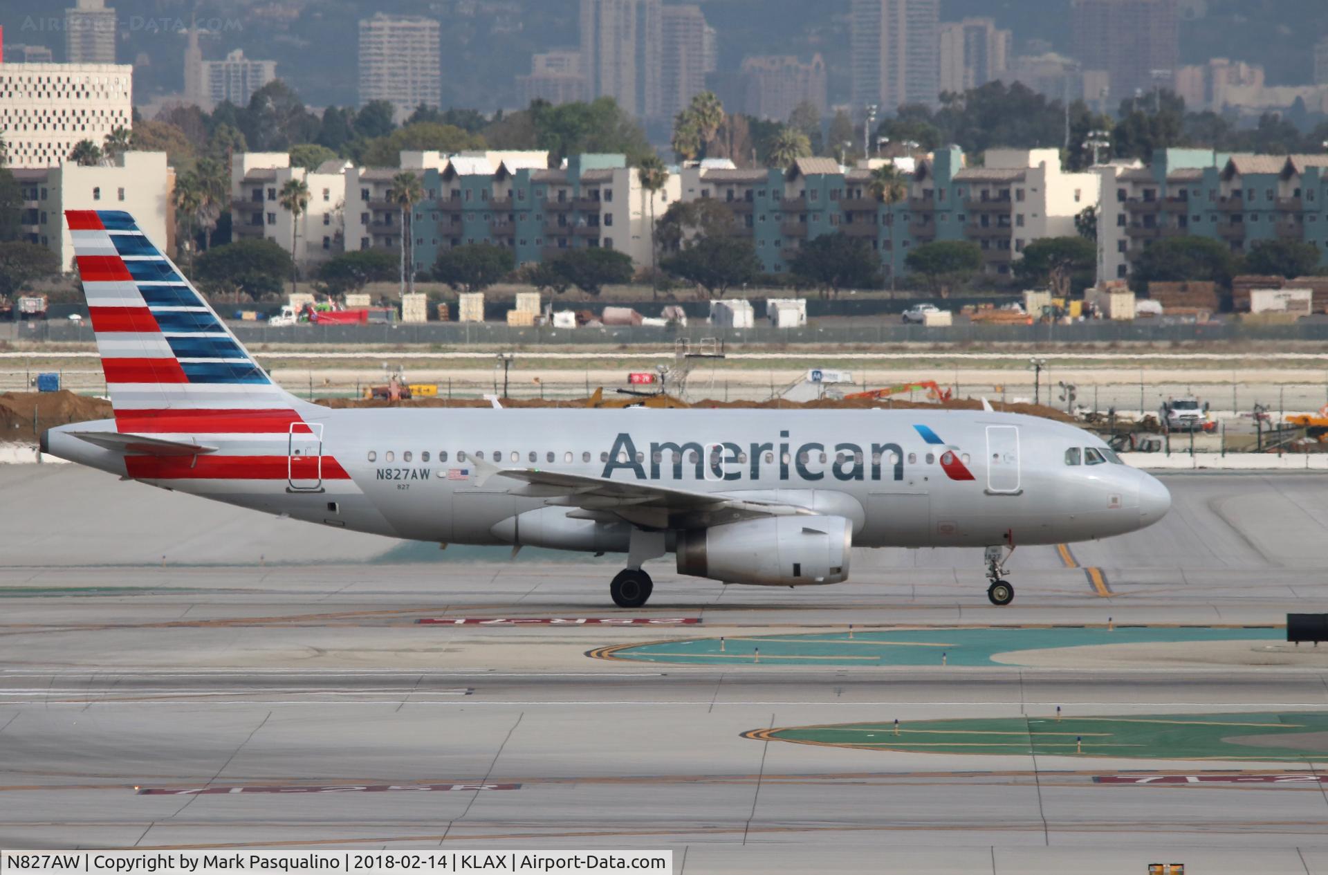 N827AW, 2001 Airbus A319-132 C/N 1547, Airbus A319