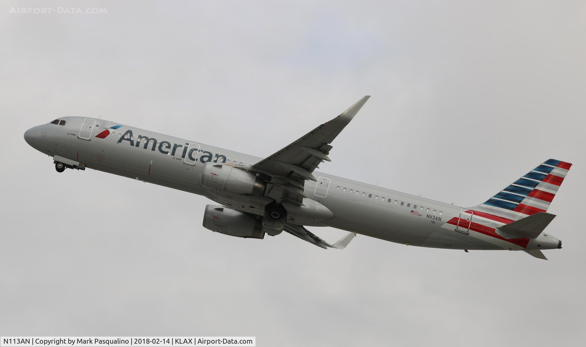 N113AN, 2014 Airbus A321-231 C/N 6020, Airbus A321