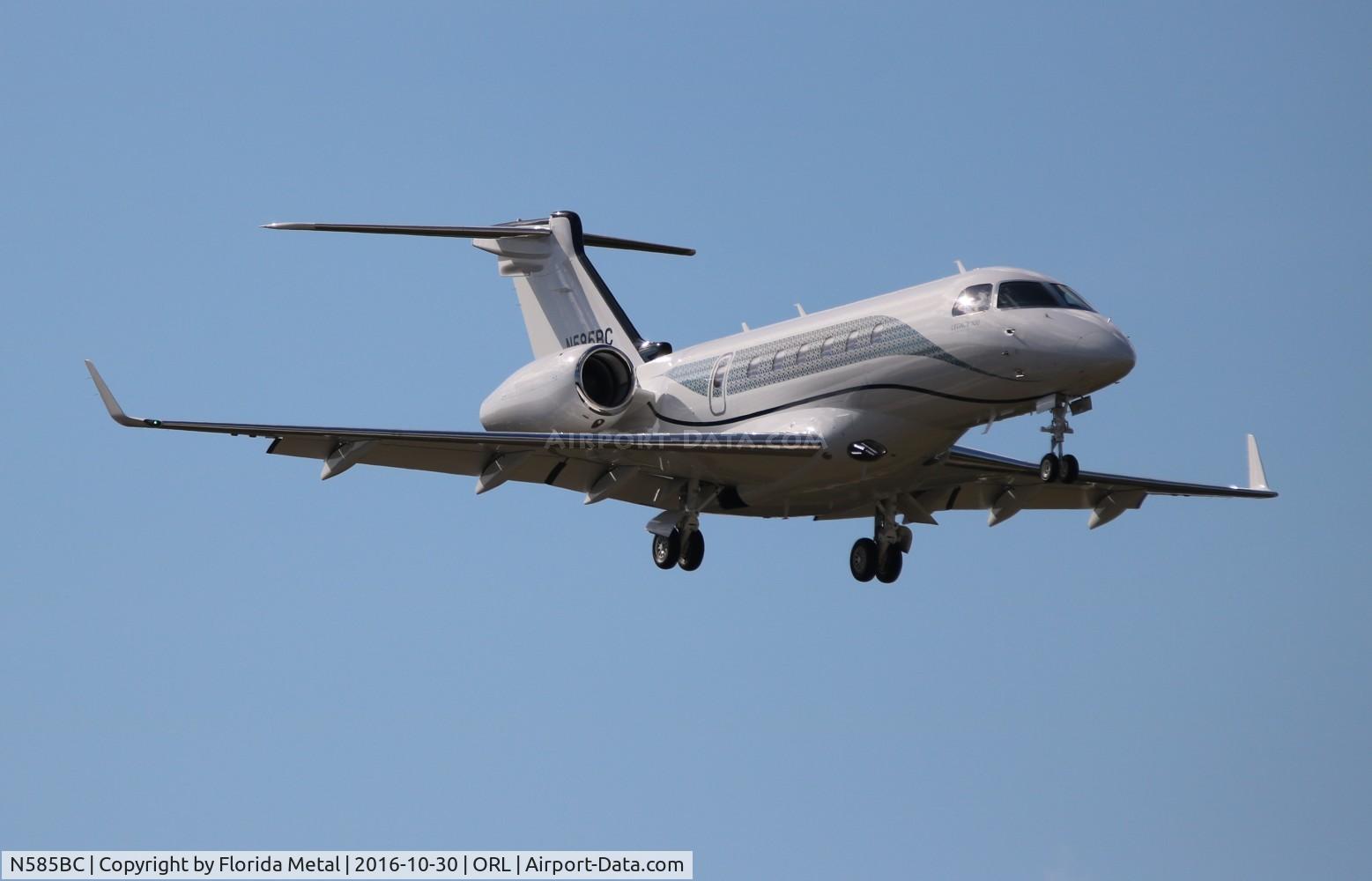 N585BC, 2015 Embraer EMB-550 Legacy 500 C/N 55000033, Legacy 500