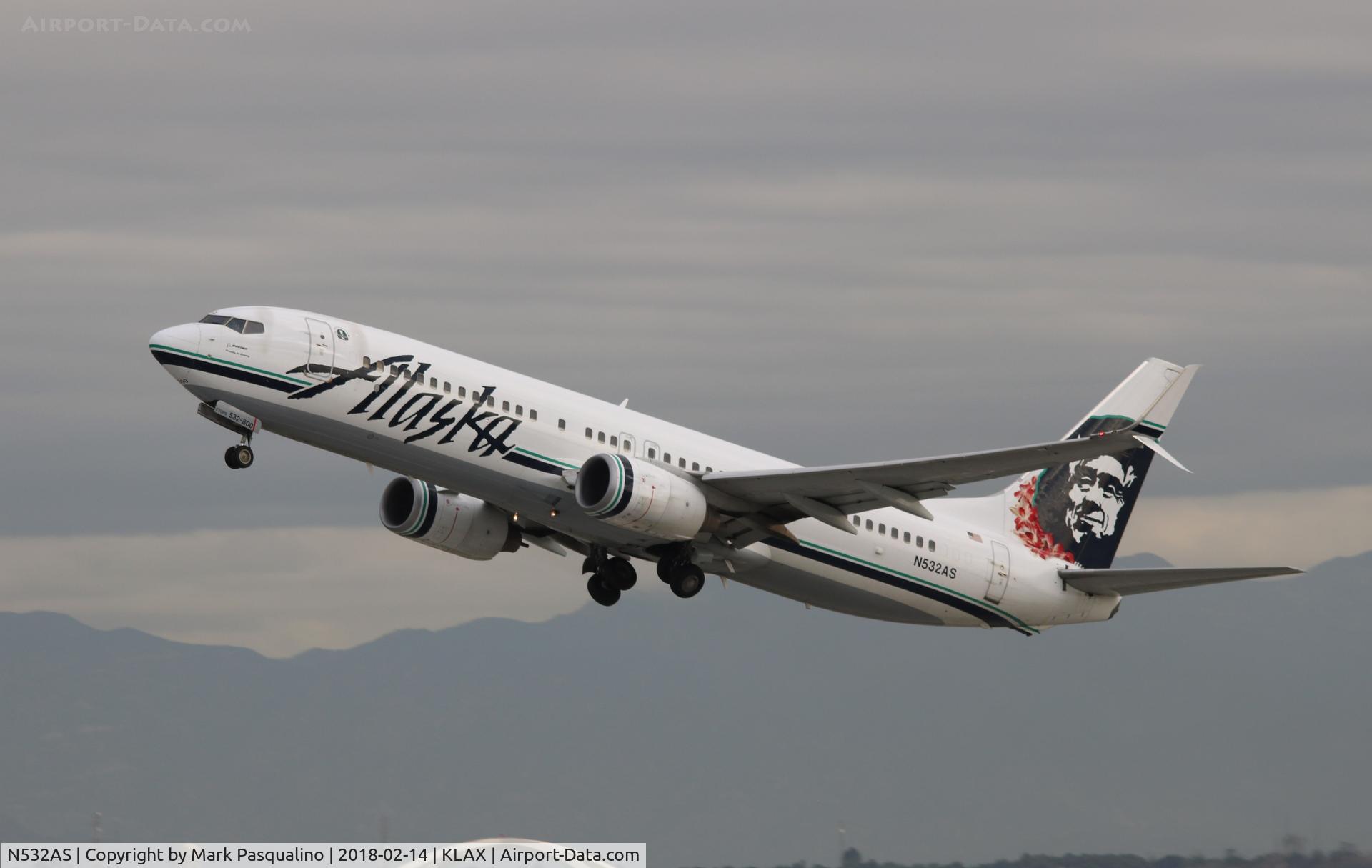 N532AS, 2010 Boeing 737-890 C/N 36346, Boeing 737-800