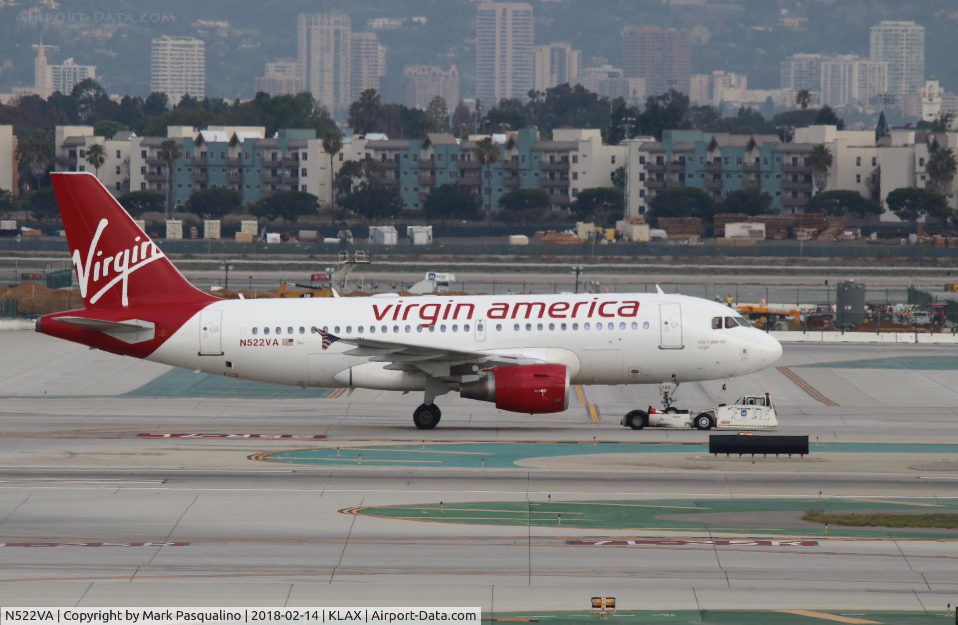 N522VA, 2006 Airbus A319-112 C/N 2811, Airbus A319