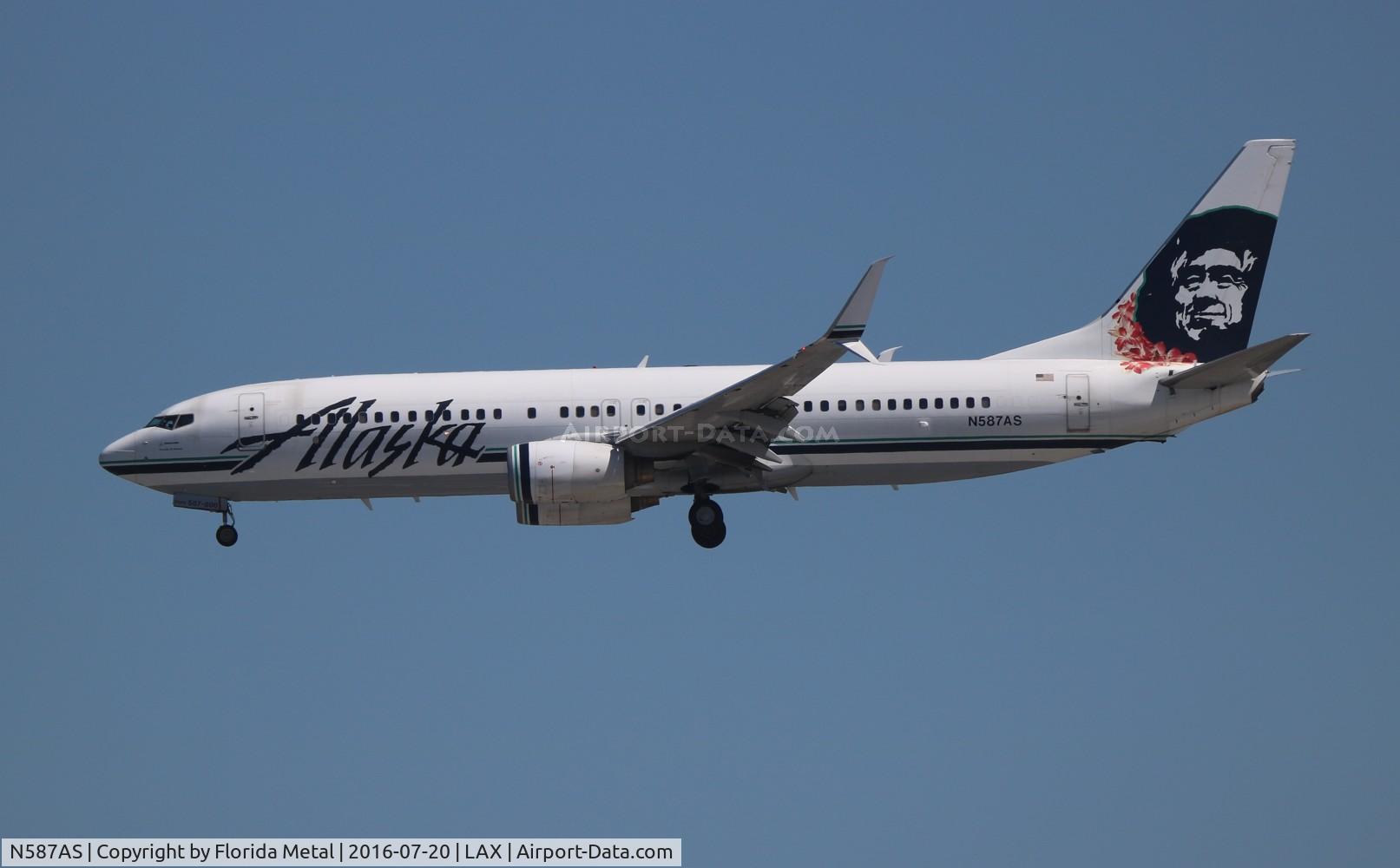 N587AS, 2007 Boeing 737-890 C/N 35684, Alaska