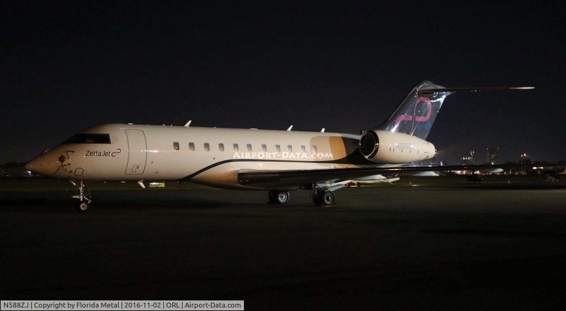N588ZJ, 2014 Bombardier BD-700-1A11 Global 5000 C/N 9679, Global 5000