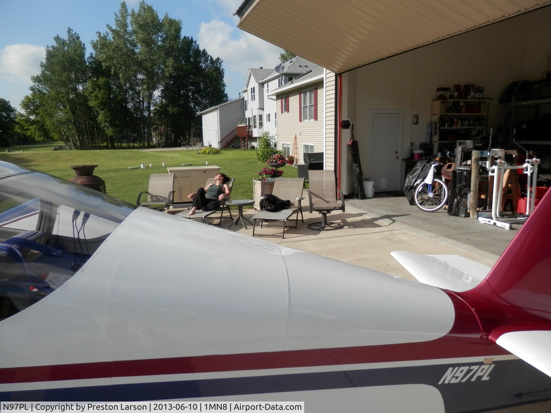 N97PL, 1997 Vans RV-6 C/N 20942, N97PL at home, Sky harbor Airpark MN