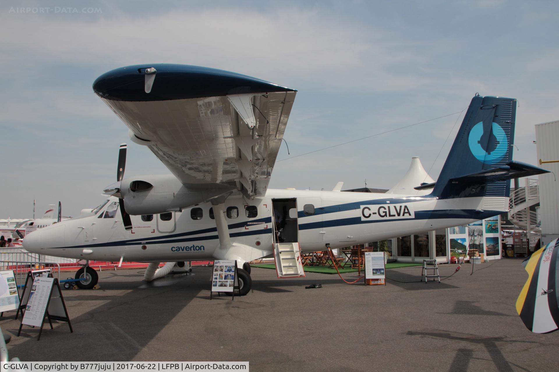 C-GLVA, 2015 Viking DHC-6-400 Twin Otter C/N 934, on display at SIAE 2017