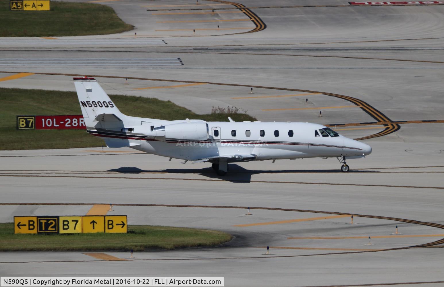 N590QS, 2007 Cessna 560XL C/N 560-5738, Net Jets