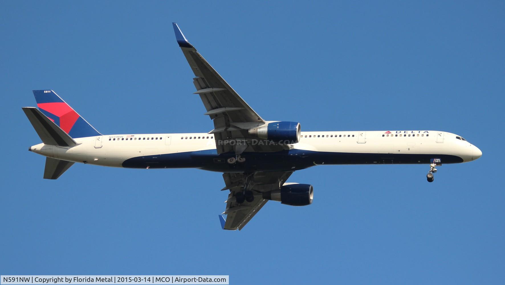N591NW, 2003 Boeing 757-351 C/N 32991, Delta