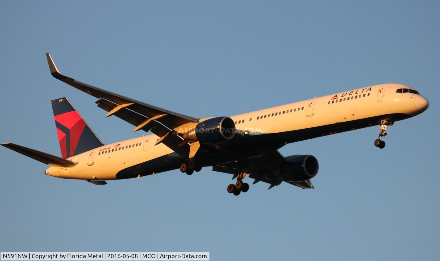 N591NW, 2003 Boeing 757-351 C/N 32991, Delta