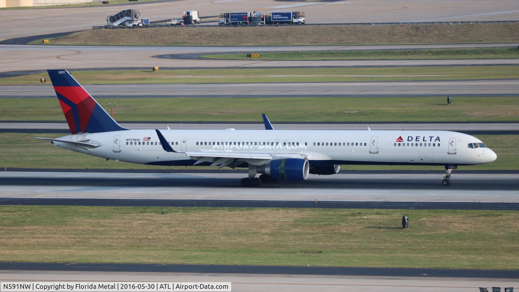 N591NW, 2003 Boeing 757-351 C/N 32991, Delta