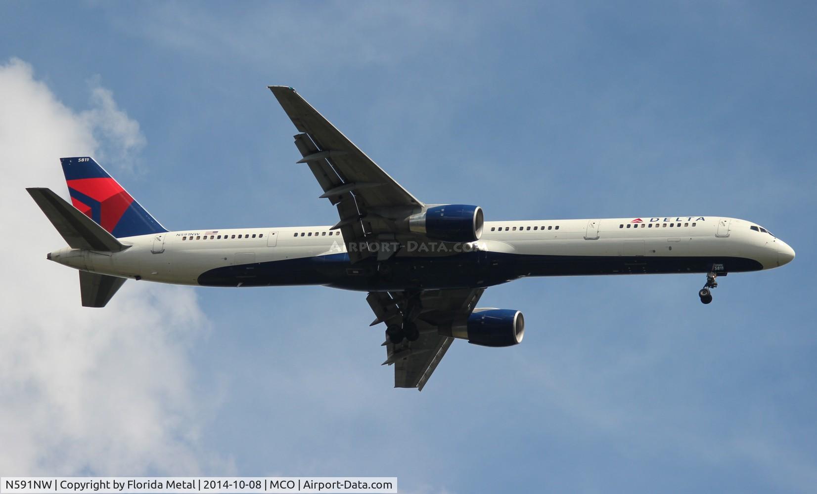 N591NW, 2003 Boeing 757-351 C/N 32991, Delta