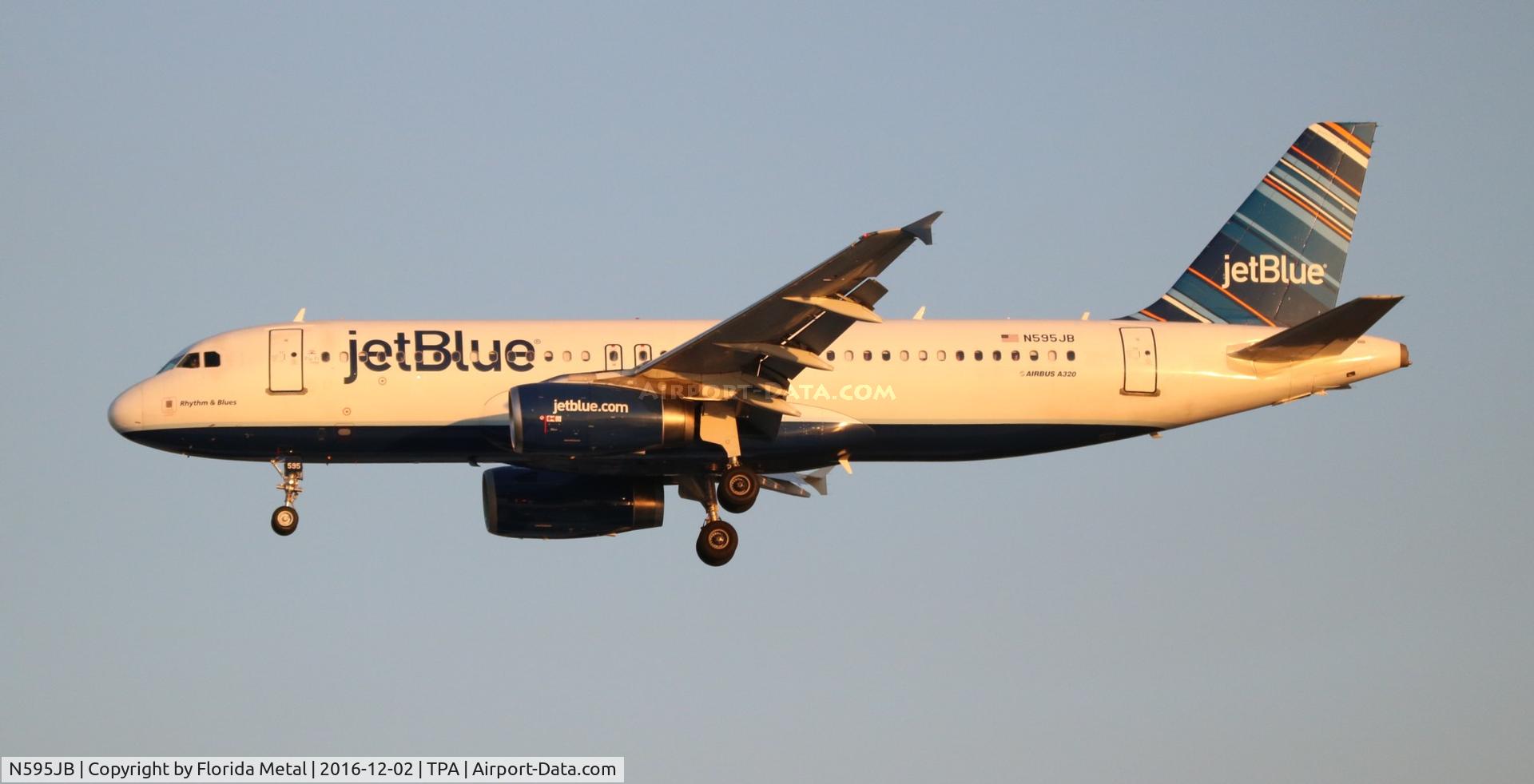 N595JB, 2004 Airbus A320-232 C/N 2286, Jet Blue
