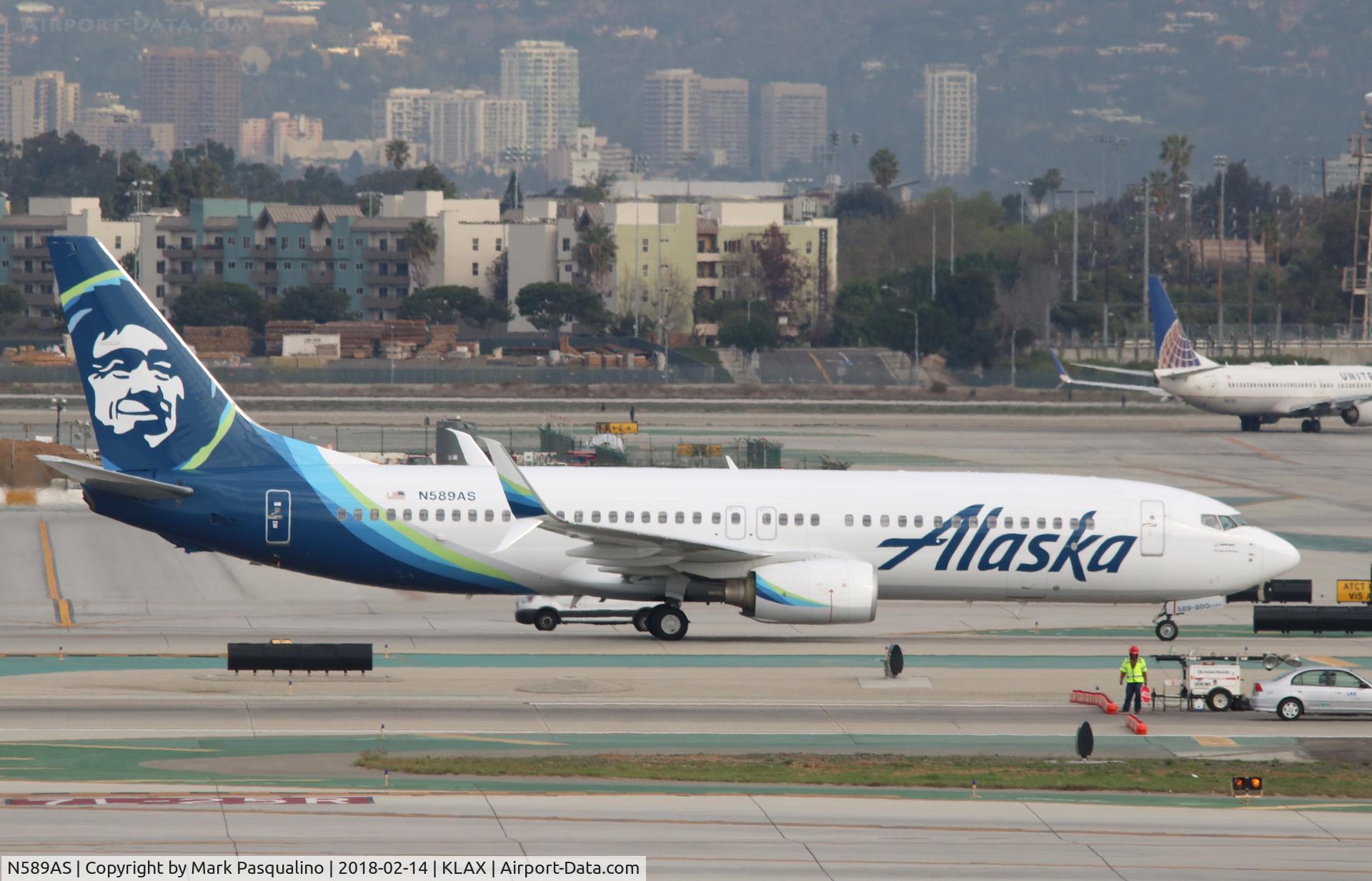 N589AS, 2007 Boeing 737-890 C/N 35686, Boeing 737-800