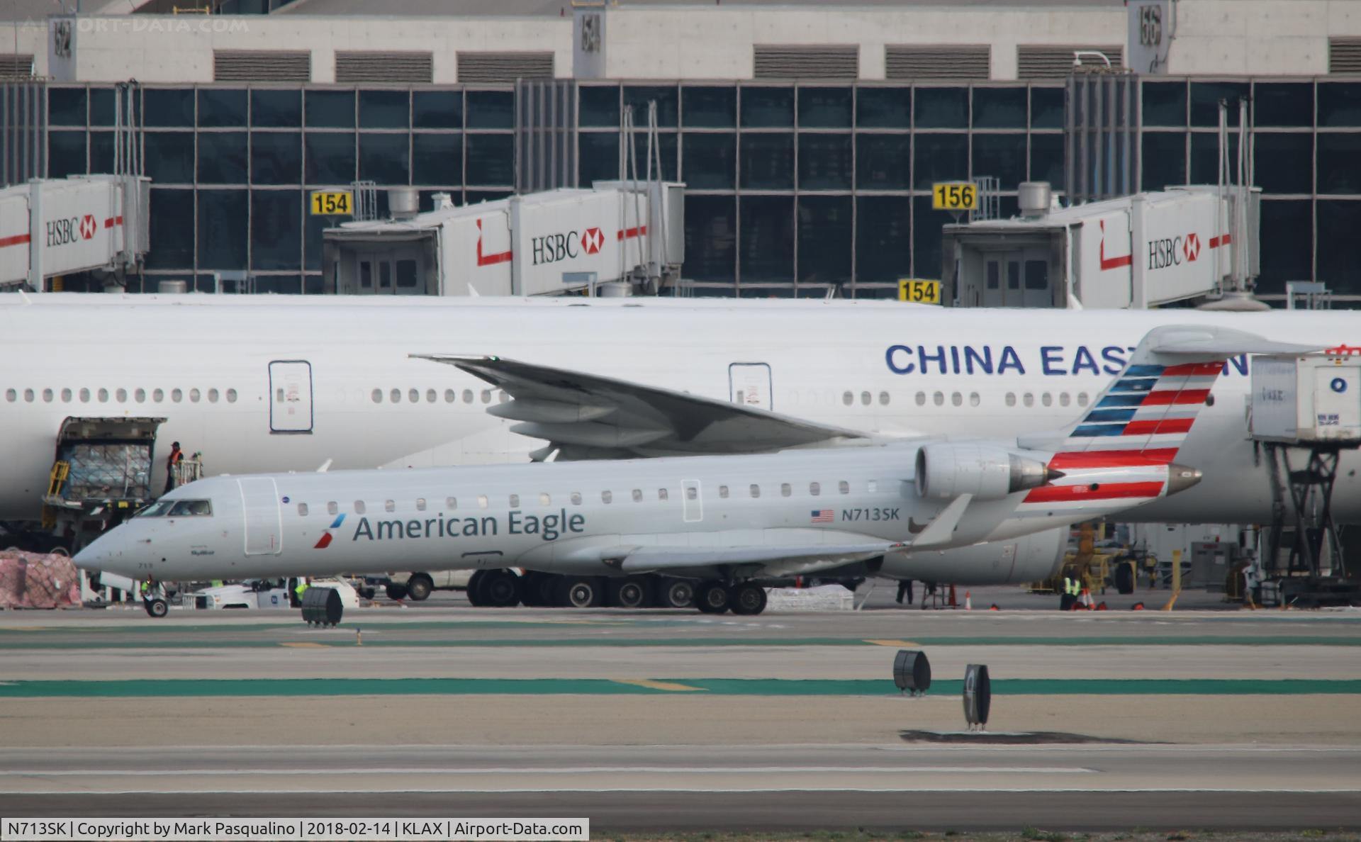 N713SK, 2004 Bombardier CRJ-701ER (CL-600-2C10) Regional Jet C/N 10174, CL-600-2C10