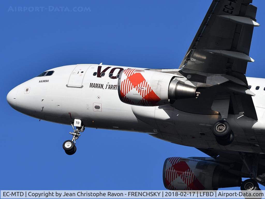 EC-MTD, 2004 Airbus A319-111 C/N 2318, V72403 from Bastia (BIA)